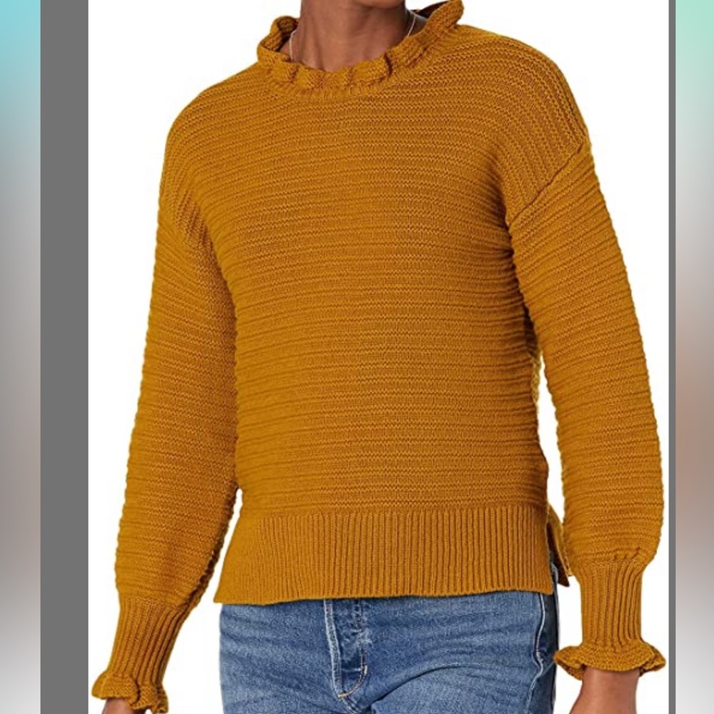 NWT Madewell Mustard Sweater